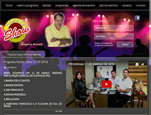 Tablet Screenshot of bandasshow.com.br
